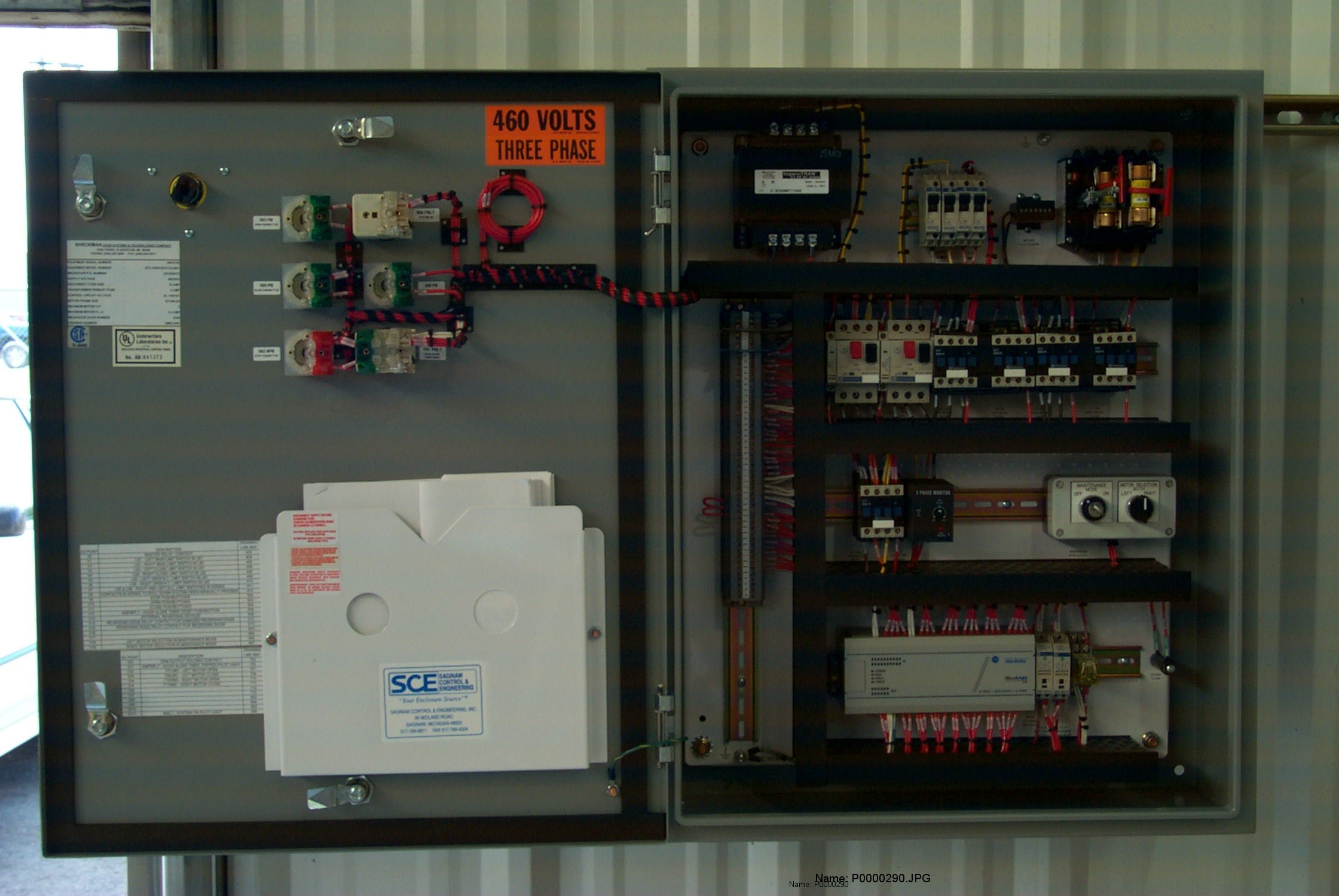Two Motor Open cabinet 1